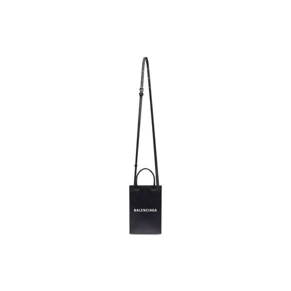 Balenciaga MINI SHOPPING BAG IN BLACK - Picture 7 of 8